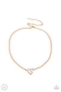 Paparazzi Bedazzled Beauty Necklace - Gold