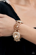 Load image into Gallery viewer, Paparazzi Gilded Gallery Bracelet - Gold (December 2022 Fashion Fix)
