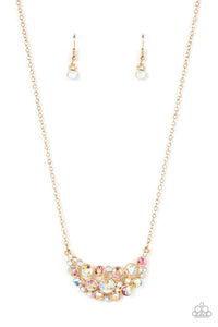 Paparazzi Effervescently Divine - Gold Necklace