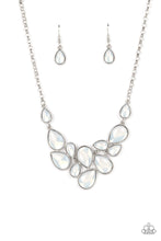 Load image into Gallery viewer, Paparazzi Keeps GLOWING and GLOWING Necklace - White

