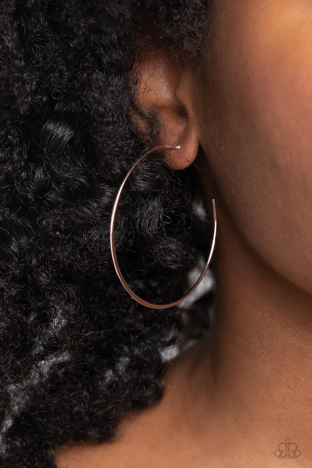 Paparazzi Seize the Sheen Earrings - Rose Gold