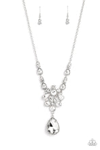 Load image into Gallery viewer, Paparazzi TWINKLE of an Eye Necklace - White (2023 EmpowerMe Pink Exclusive)
