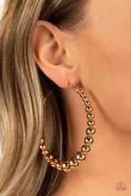 Load image into Gallery viewer, Paparazzi Show Off Your Curves Earrings - Gold
