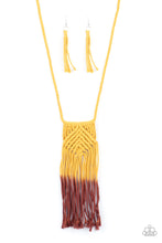 Load image into Gallery viewer, Look At MACRAME Now - Yellow
