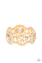 Load image into Gallery viewer, Paparazzi Gilded Gallery Bracelet - Gold (December 2022 Fashion Fix)
