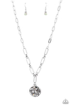 Load image into Gallery viewer, Paparazzi Stardust Saucer Necklace  - White
