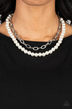 Load image into Gallery viewer, Paparazzi Suburban Yacht Club  Necklace - White
