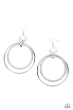 Load image into Gallery viewer, Paparazzi Haute Hysteria Earrings - White
