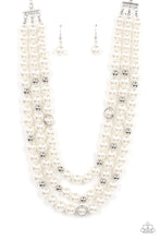 Load image into Gallery viewer, Paparazzi Needs No Introduction Necklace - White
