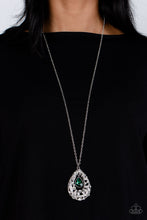 Load image into Gallery viewer, Paparazzi Glitz and GLOW - Green Necklace
