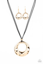 Load image into Gallery viewer, Paparazzi Tectonic Treasure Necklace - Gold
