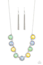 Load image into Gallery viewer, Paparazzi Queen of the Cosmos Necklace - Green
